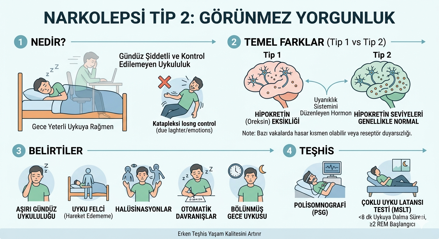 Narkolepsi Tip 2 Nedir?