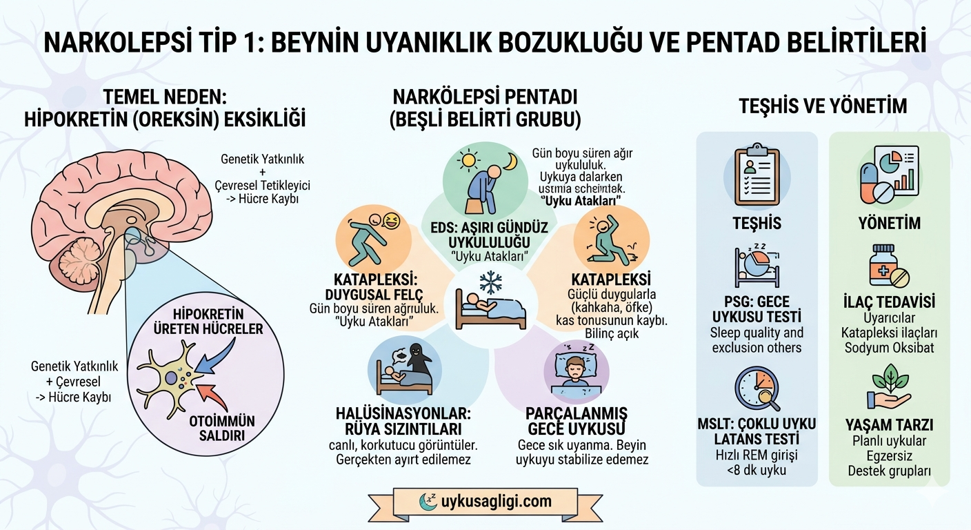 Narkolepsi Tip 1 nedir?