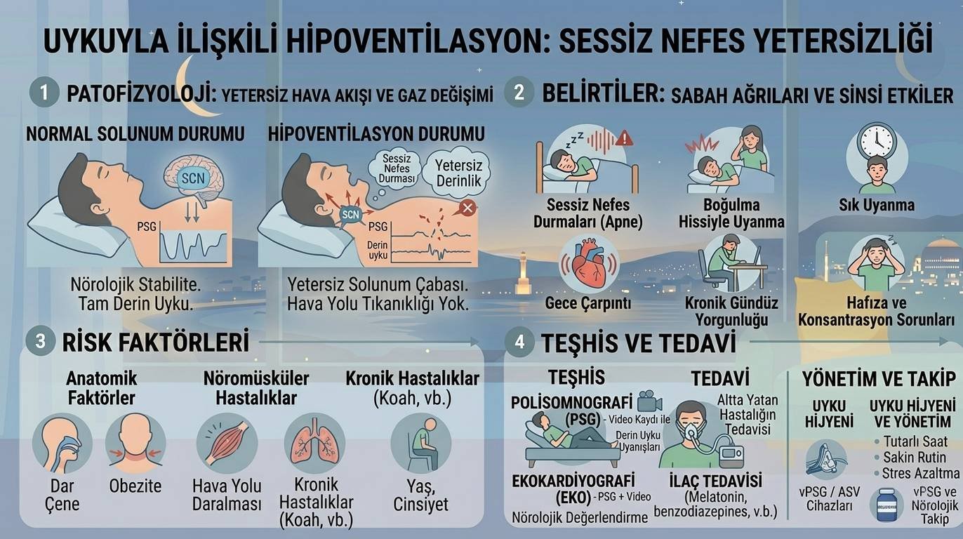 Uykuyla İlişkili Hipoventilasyon nedir ve nasıl tedavi edilir?