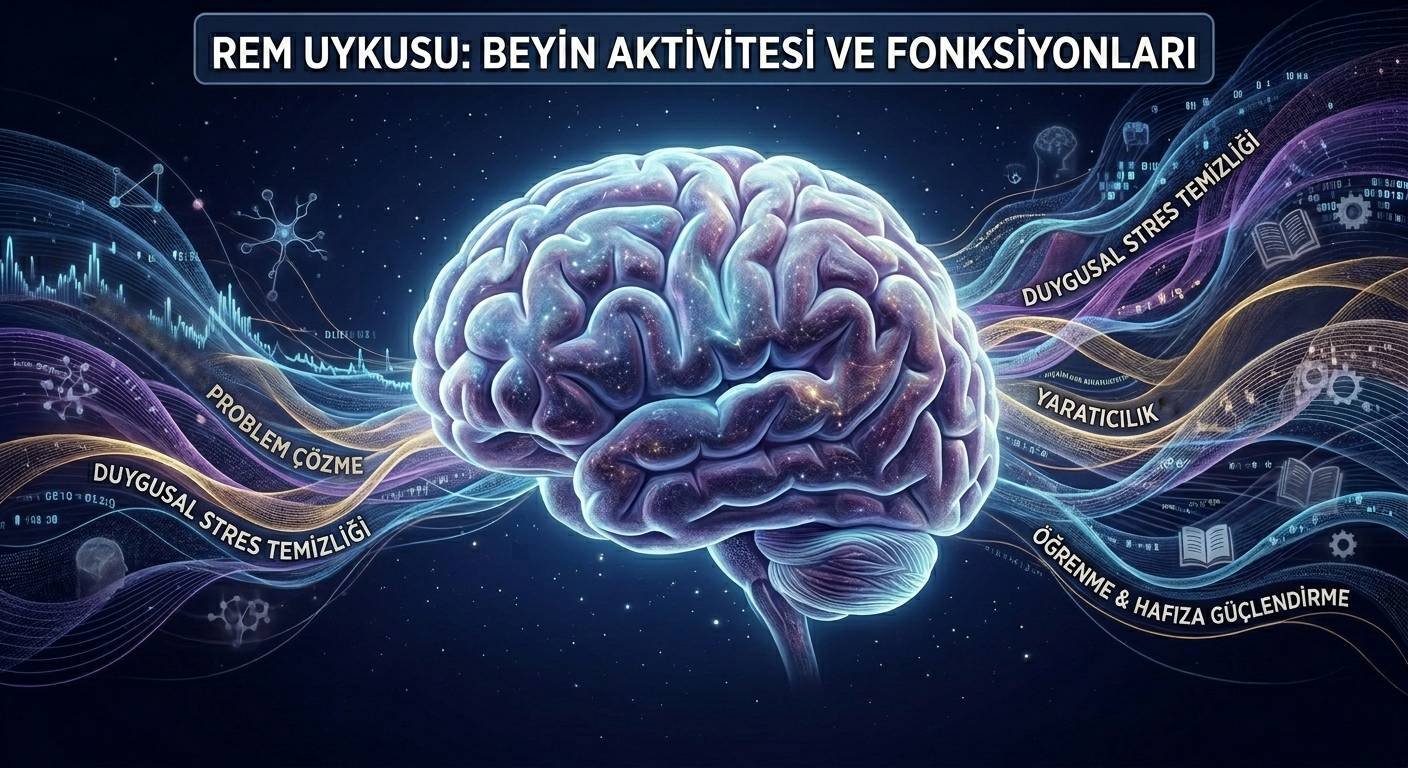 Rem uykusu: beyin aktivitesi ve fonksiyonları