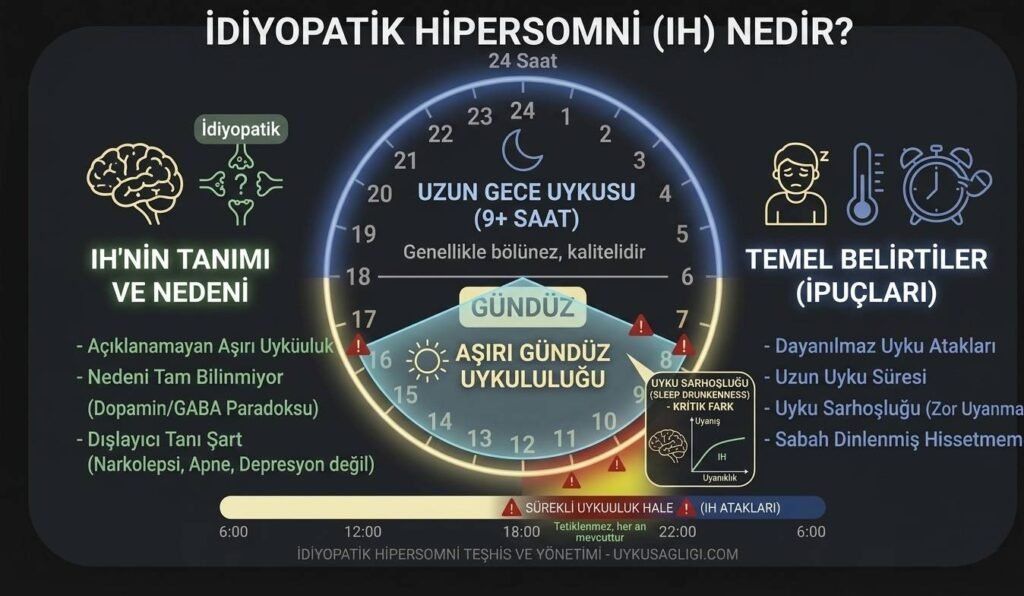 İdiyopatik Hipersomni (IH) nedir?