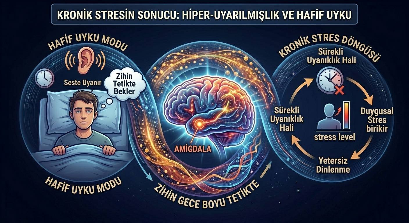 Kronik stres ve hiper uyarılmışlık hali