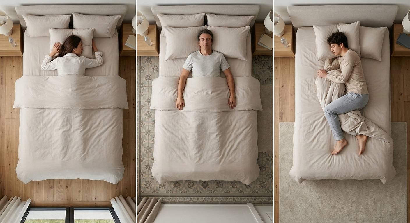 Sırtüstü mü, Yan mı, Yüzüstü mü? Hangi Uyku Pozisyonu Sağlıklı?